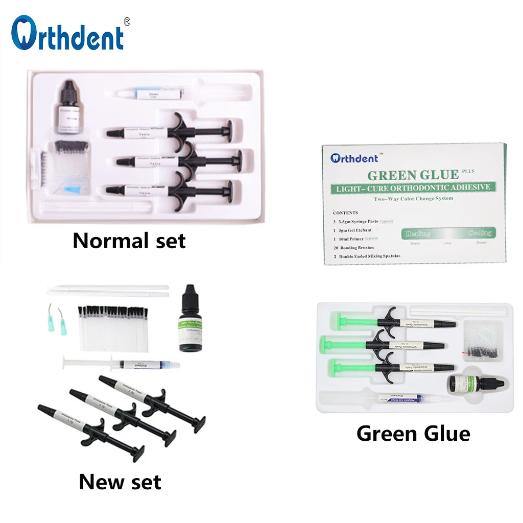 Ортодонт Ортодонтическая клейкая система Комплект Зубная композитная Смола