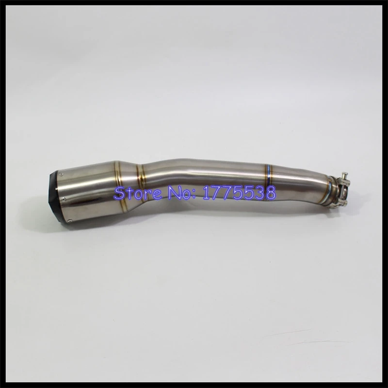 For Kawasaki ZH2 2020-2023 ZH2 SE 2021-2023 H2 H2SX SE Titanium alloy Slip-on Motorcycle Exhaust Muffler Escape Demper Link Pipe - Image 3