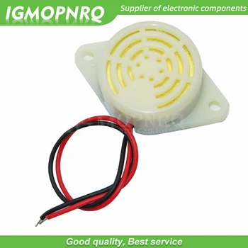 

5PCS SFM-27 DC 3-24V 90DB white Beep Alarm Electronic Buzzer Sounder Continuous sound