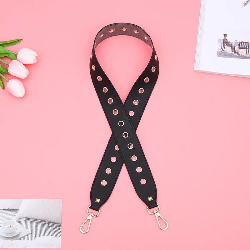 MEDADA fashion design for lady bag accessories with wide shoulder strap colliding with color single shoulder inclined strap