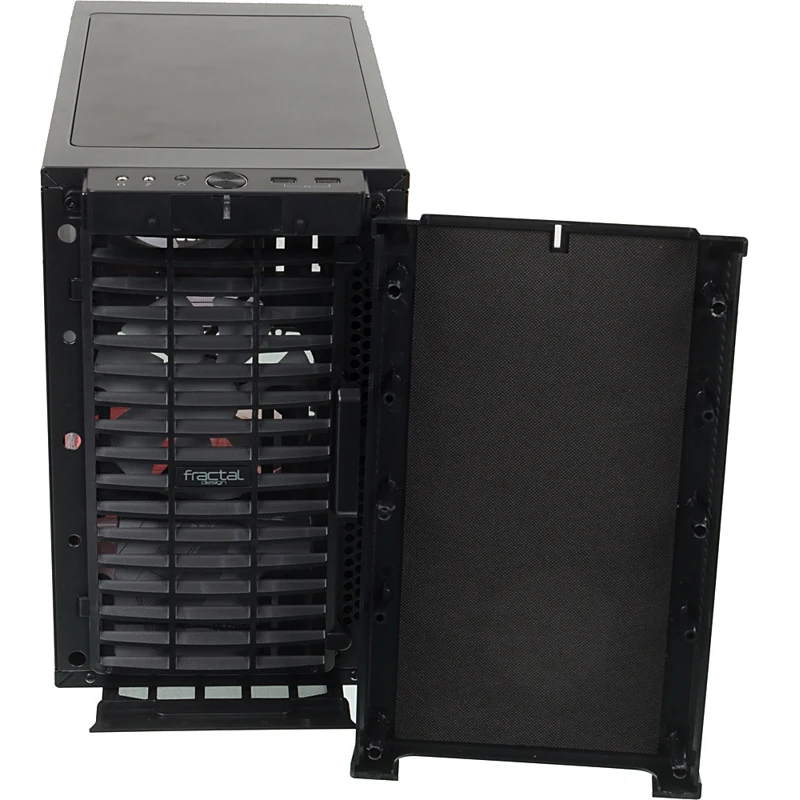 Корпус Fractal Design Define Nano S Window черный без БП miniITX 4x120mm 3x140mm 2xUSB3.0 audio bott