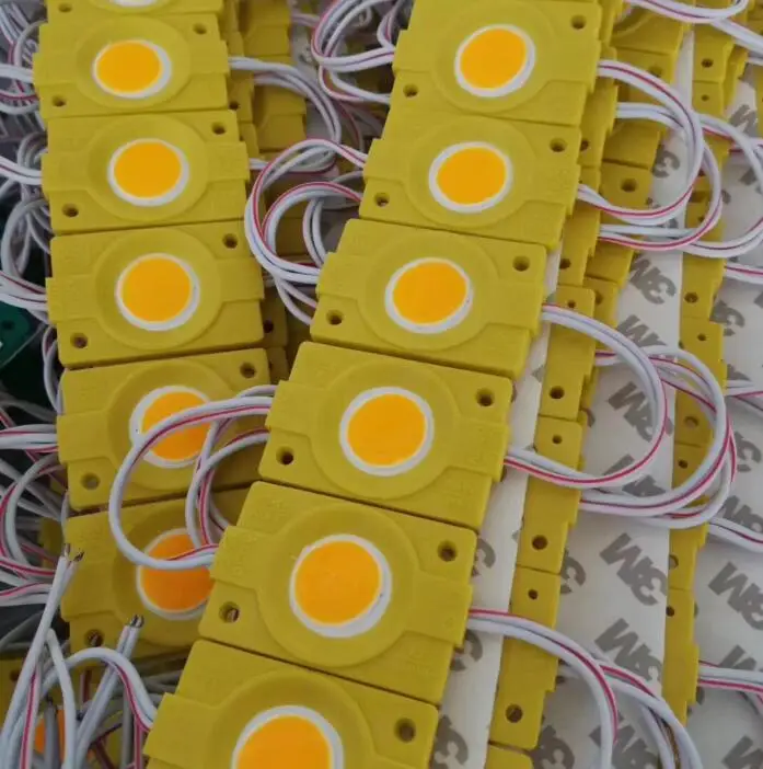 Светодиодный модуль COB 2,4 Вт DC12V водонепроницаемый для наружной рекламы светящиеся знаки лайтбокс DIY светодиодный модуль полосы