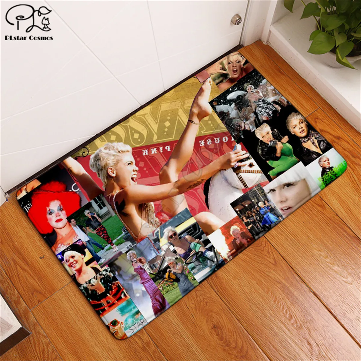 

character pattern anime Plush Vintage Cassette Tape Indoor Doormat Non Slip Door Floor Mats Carpet Rugs Decor Porch Doormat