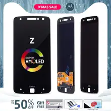 Дисплей для Motorola MOTO Z в сборе с тачскрином 5.5'' черный