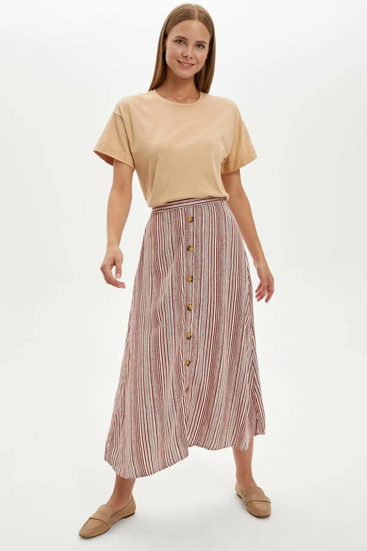 Женская тканая Skirt-K6154AZ19SM | одежда