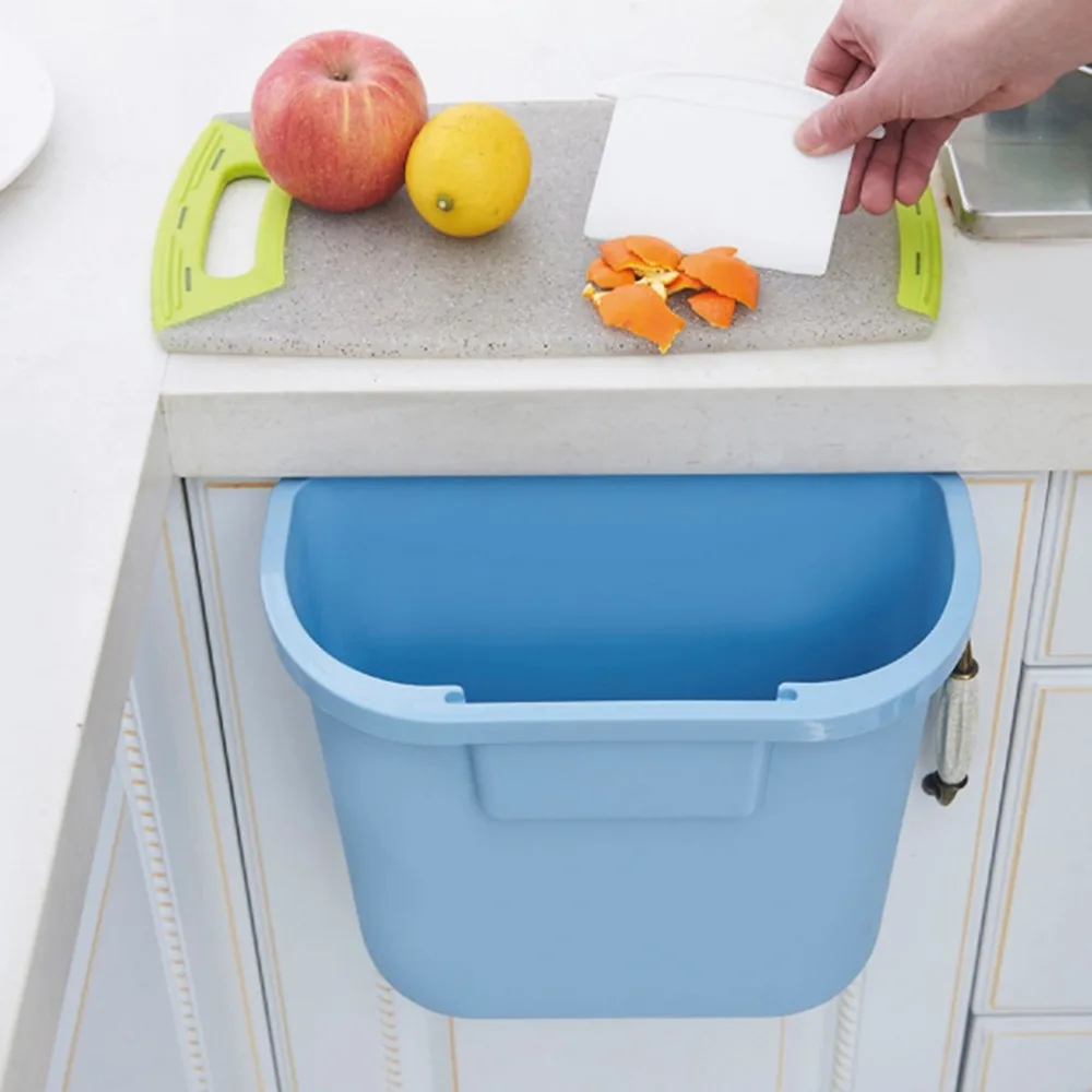 Garbage Can Kitchen Cabinet Door Trash Hanging Recycle Bin Storage Cans for Home#2N21
