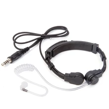 

For Hytera PD680 U94 PTT+7.1mm Tactical Mic Headset Telescopic Throat Control