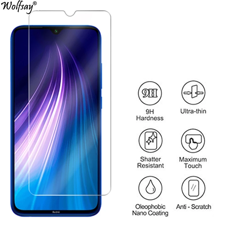 2 шт., закаленное стекло для Xiaomi Redmi Note 8 T, Защитное стекло для экрана Xiaomi Redmi Note 8 T 8 T, защитное стекло Redmi Note 8 T