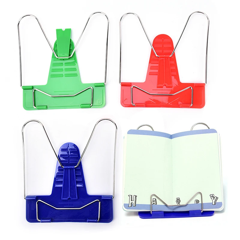 

1Pc Adjustable Angle Portable Reading Book Stand Text Book Document Holder