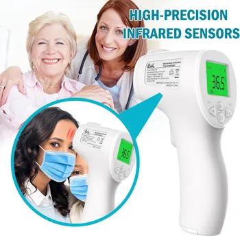 

Forehead Baby Thermometer Infrared Digital LCD Body Measurement Forehead Ear Non-Contact Adult Body Fever IR Children Termometro