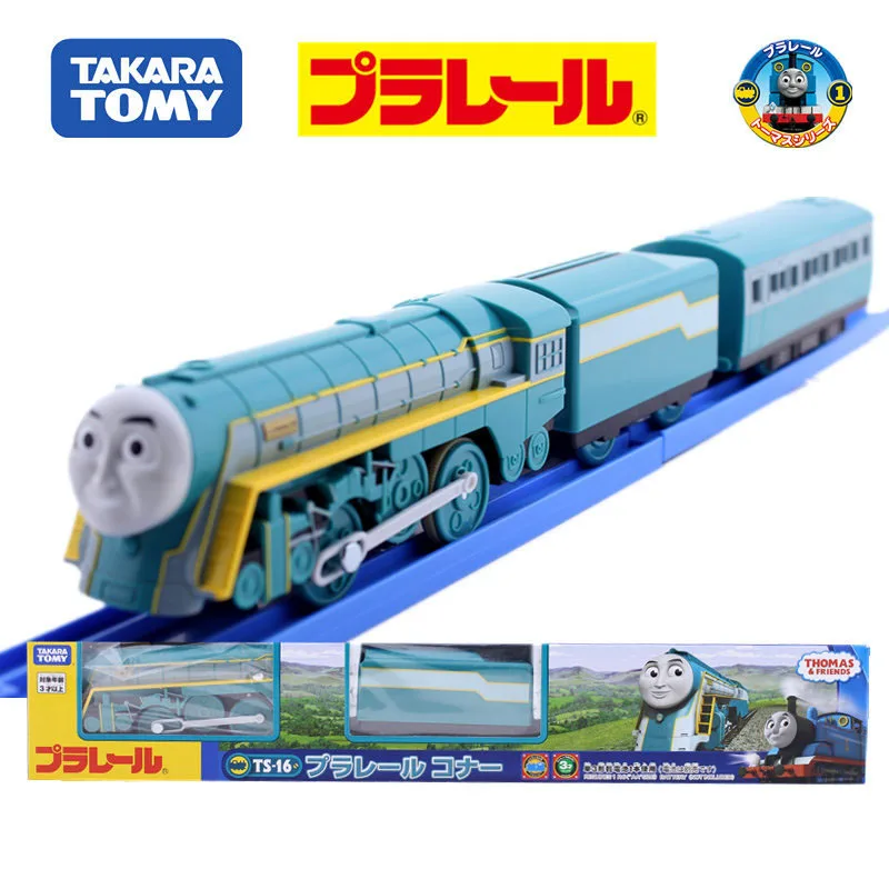 TAKARA TOMY поезд вагон TRACKMASTER грузовики моторизованный VICTOR ROCKY Edward Henry Gordon James Percy Hiro мальчик игрушки - Цвет: TS16