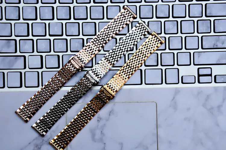 Роскошный качественный цельный ремешок из нержавеющей стали для Longines L2 L4 наличие LA GRANDE ремешок для часов 13 мм 18 мм ремешок для браслета