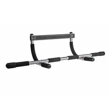 Дверной проем подбородок вверх горизонтальные стержни стальные регулируемые домашний тренажерный зал ВОРКАУТ, отжимания бар тренировка спорт фитнес приседания тренажеры