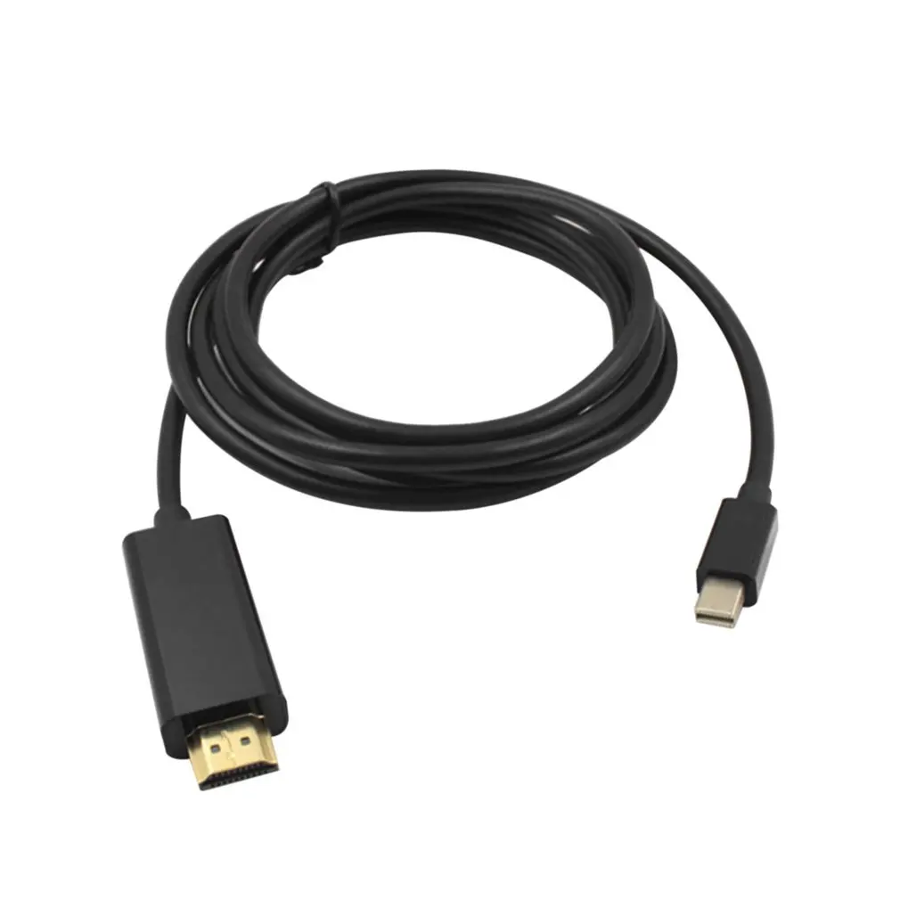 1,8 м Мини DP к HDMI кабель мужчин и женщин Thunderbolt DisplayPort к HDMI конвертер для Macbook Pro Air кабель проектора