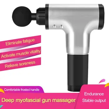 

Muscle Massage Gun Muscle Relaxation Massager Vibration Fascial Gun Fitness Equipment Noise Reduction Design For Man Women