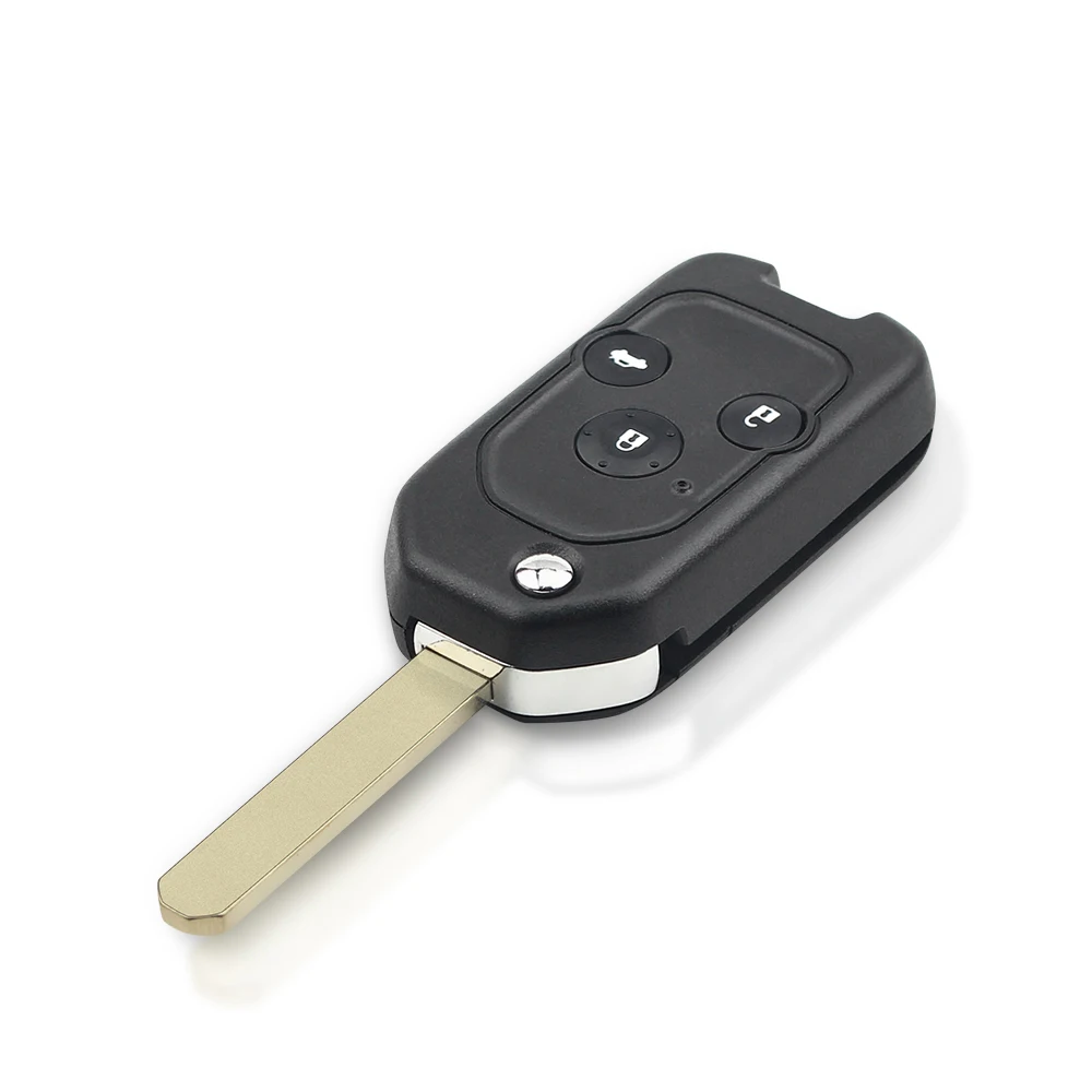 KEYYOU pulsanti 2/3/4 custodia a conchiglia per chiave a distanza per auto modificata per Honda Accord Civic 2006-2011 CRV 2018 Pilot fit con pulsantiera - H2e6a9394f3e249998ff5753d65fee26aT