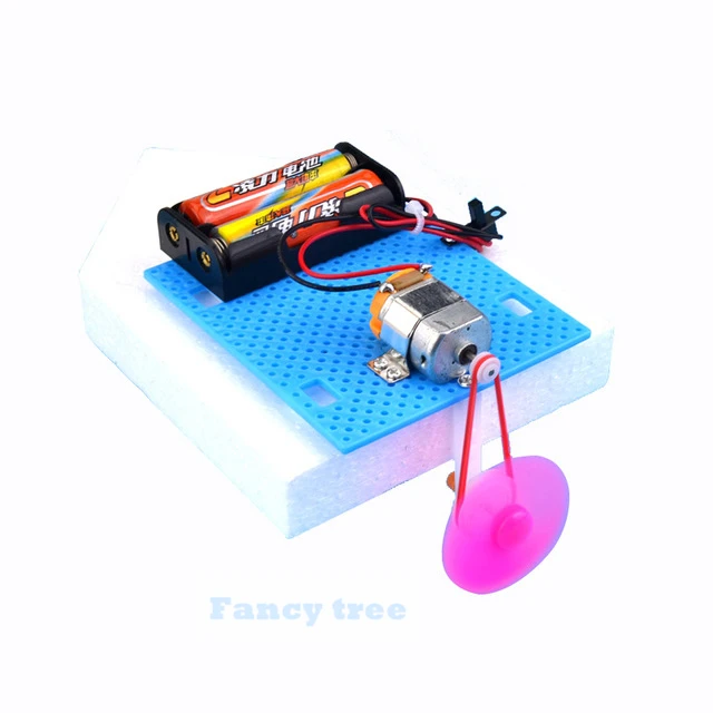 Физика научный эксперимент DIY сборка лодка строительные наборы дети DIY Электрический мотор лодка лучшие подарки для детей