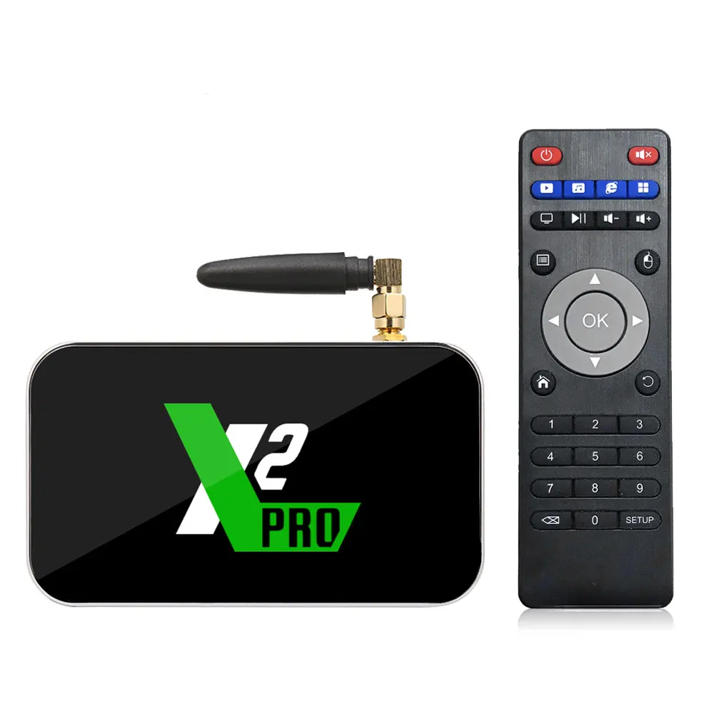 X2 Pro TV Box Amlogic S905X2 4GB DDR4 RAM 32GB ROM 1000M LAN 5G WIFI 4K Android 9.0 USB3.0 Set Top