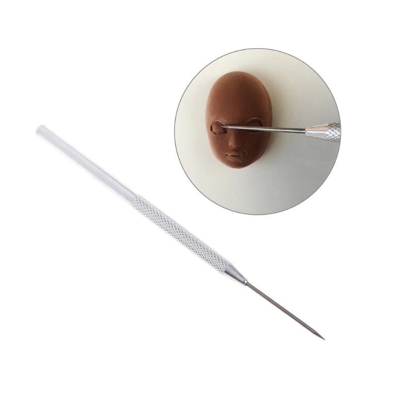 Polymer Clay Tools Pottery Sculpting Tools Clay Sculpting Tools Pottery Tools Clay Craft Tool Pro Pin Needle Detail Tool For Polymer Clay Modeling Sculpture Pottery Ceramics