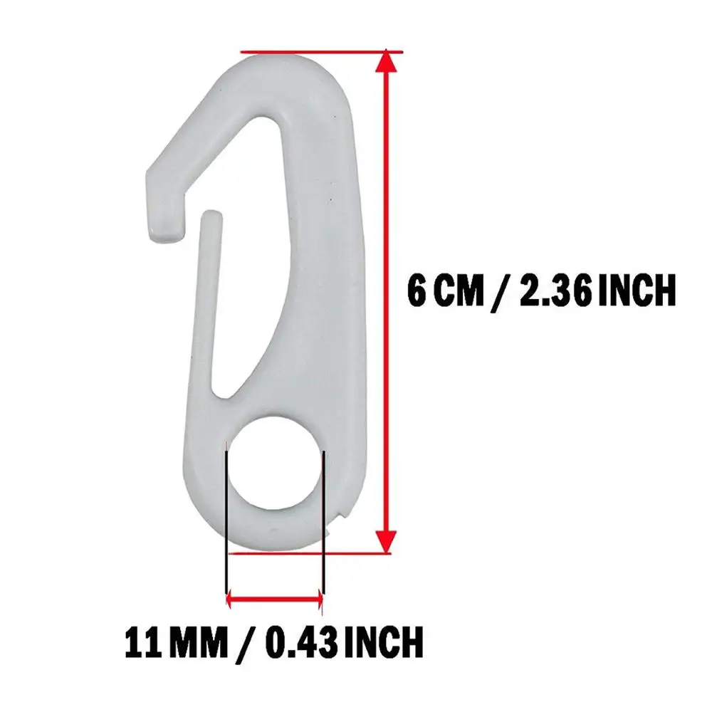 Pmsanzay 28 Pack, Heavy Duty Flagpole Snap Hook Clips-Flag Pole Clip Snaps Hook Flag Pole Attachment Accessory Hardware-Atta