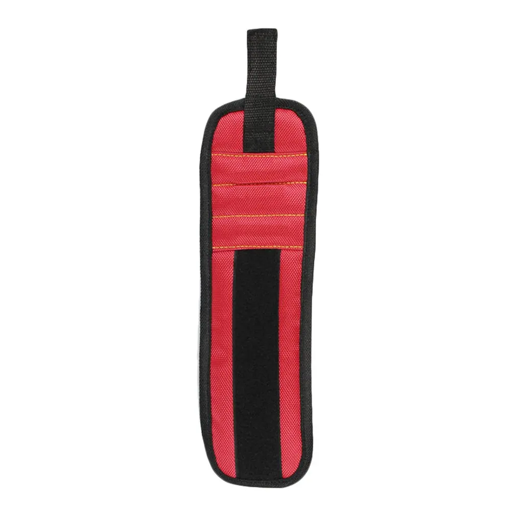 

Magnetic Wristband Portable Tool Bag Magnet Electrician Wrist Tool Belt Screws Nails Drill Bits Bracelet For Repair Tool