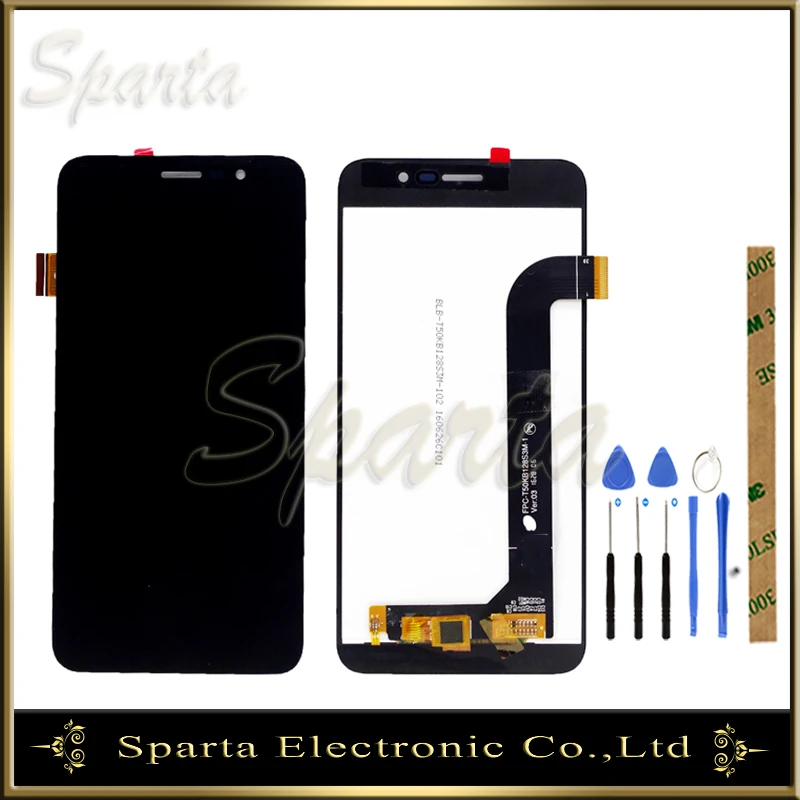 

LCD Display For Archos 50 Power LCD Display Screen with Touch Screen Digitizer Replacement Assembly