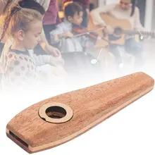 

Wooden Kazoo Lightweight Portable For Beginner Flute Instrument Music Lovers Woodwind Instrument Simple Design Lightweig