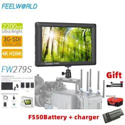 Feelworld F570 5,7 "ips Full HD 1920x1080 4 K HDMI полевой монитор для Canon Nikon sony DSLR камера карданный вал