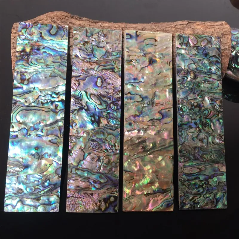 DIY14cm/4cm Thickness2mm 뉴질랜드 전복 쉘 시트 악기 액세서리 및 가정 공예 장식 재료