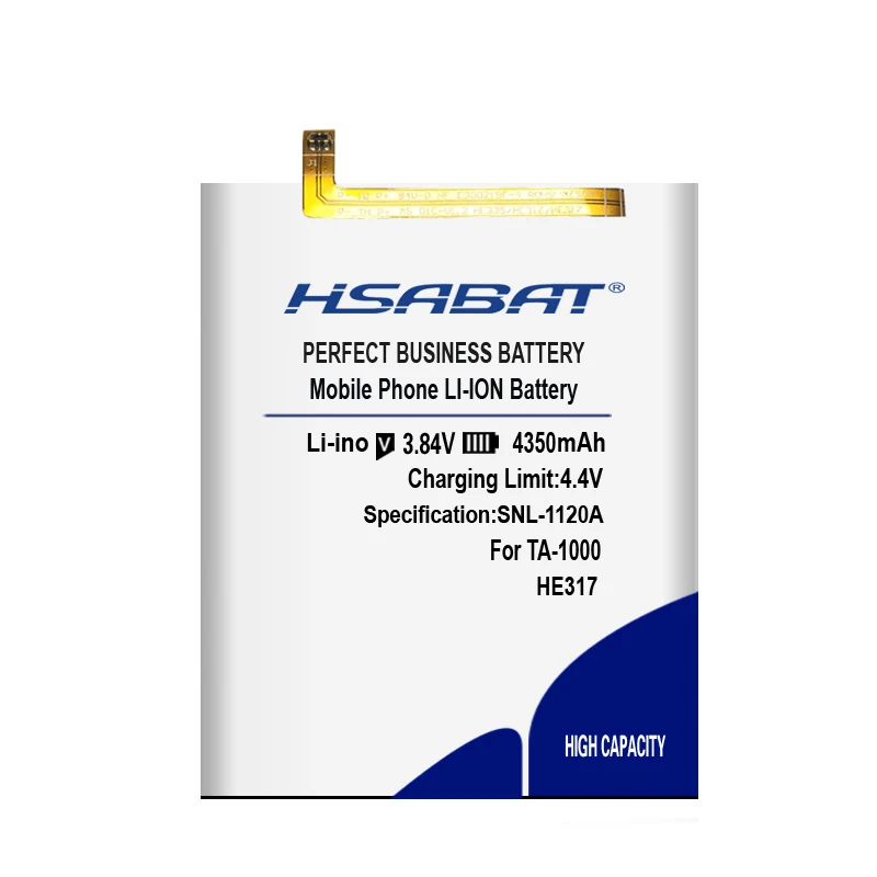 HSABAT аккумулятор 4350 мАч HE317 для Nokia 6 для Nokia6 N6 TA-1000 TA-1003 TA-1021 TA-1025 TA-1033 TA-1039 TA