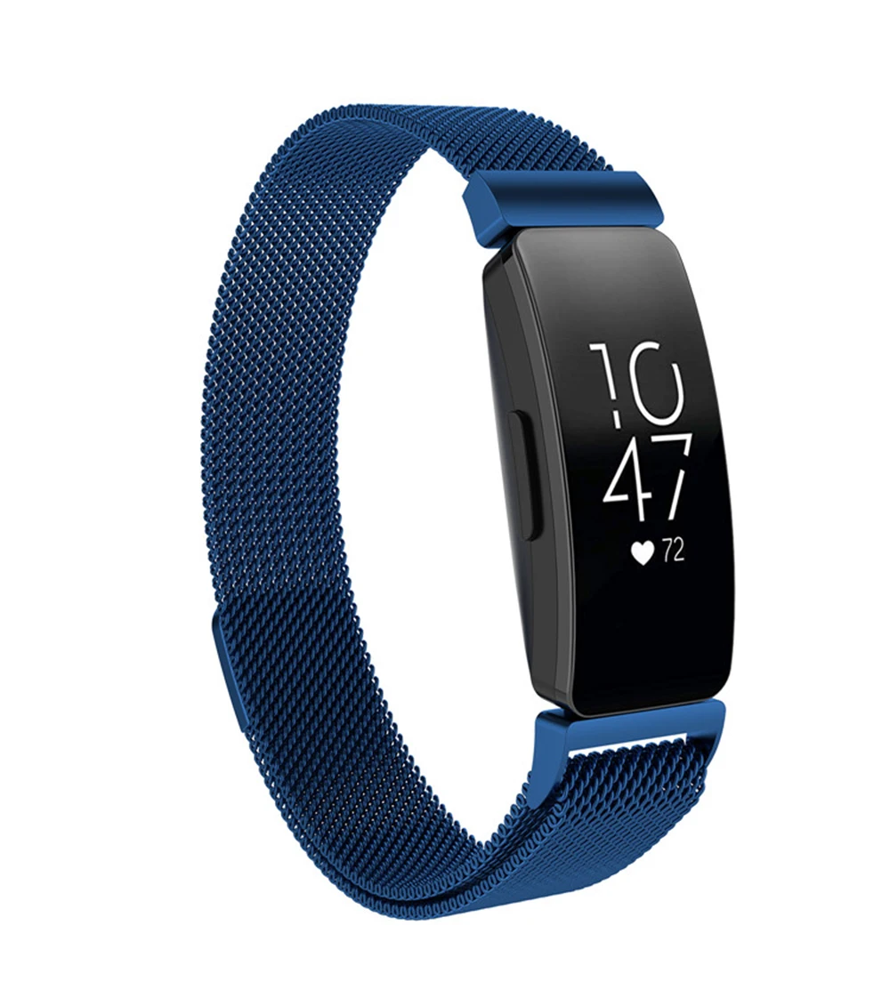 UEBN для Fitbit Inspire HR band Замена Миланского петли магнитный браслет из нержавеющей стали Betl для Fitbit Inspire полос