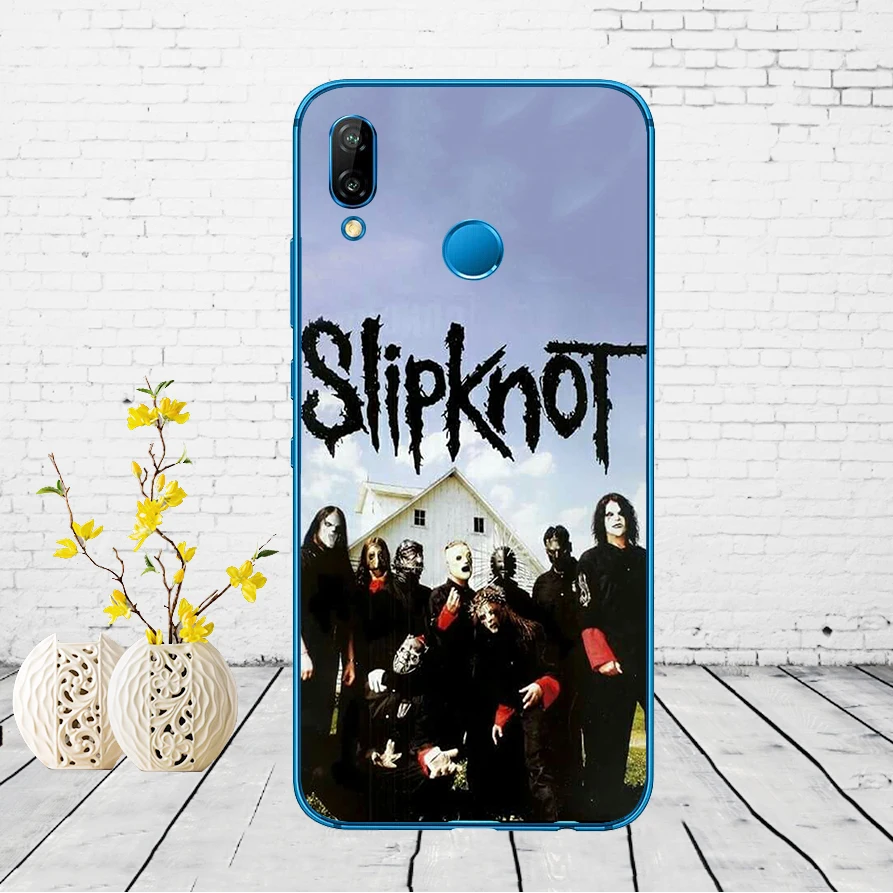 277DD горячая Распродажа Slipknot Rock Мягкий силиконовый чехол для huawei P9 P10 P20 P30 Lite mate 10 20 PRO lite p smart чехол