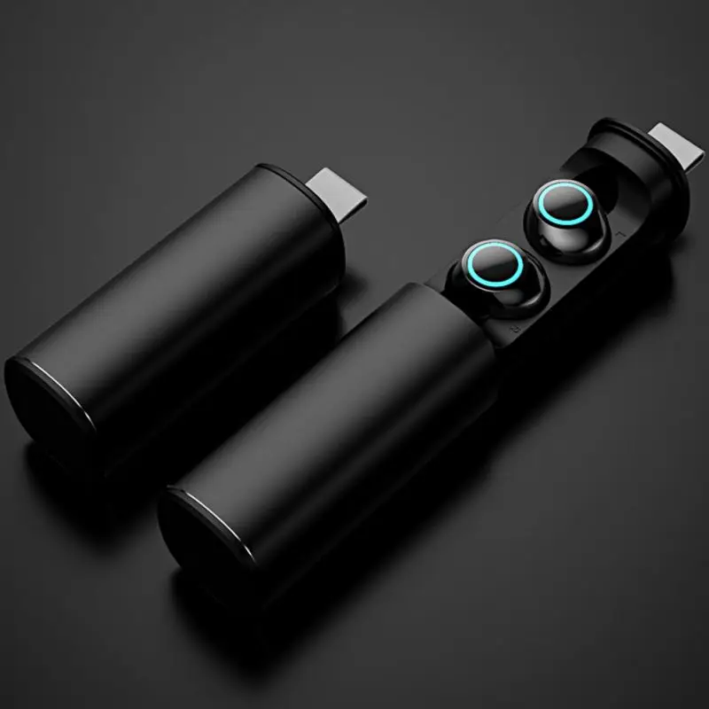 

Mini Earbuds Noise Reduction Headset For Bluetooth Wireless Sport In-ear earphone With Charging Box