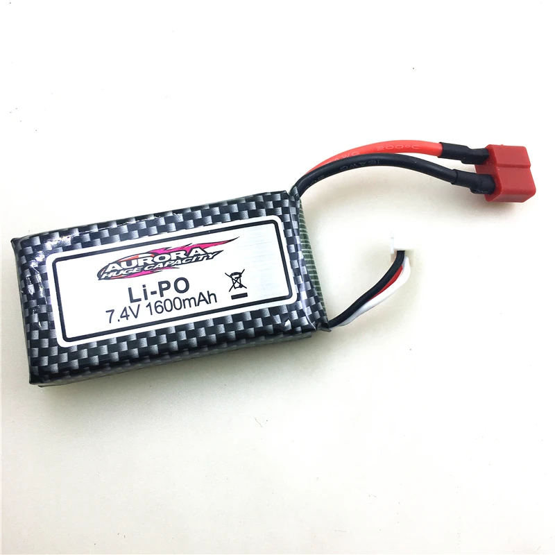 7 4 v 1600mah Lipo батарея для Xinlehong 9125 дистанционного управления Rc автозапчасти