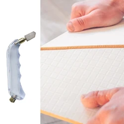 Fatiador de vidro portátil, cortador de cerâmica para rodas e azulejos, ferramenta manual para artesanato faça você mesmo, 1 peça