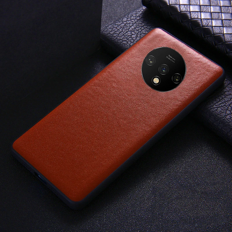 Для Oneplus 7T Pro Чехол кожаный роскошный противоударный защитный чехол для телефона для One Plus 7 Pro Чехол Корпус оболочка