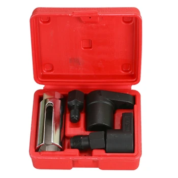 

EASY-5 Pc 22Mm Oxygen Vacuum Lambda Sensor Remove Socket Set Kit Thread Chasers Car Tools Repair Tool Chrome Vanadium Steel