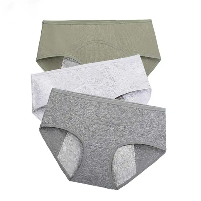

Soft Brief Physiological Period Leak Proof Menstrual Comfortable Cotton 8 Colors 1PC Large Size Size M/L/XL Breathable Seamless