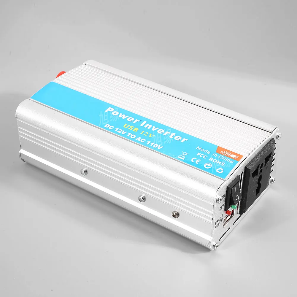 Vehemo 600 Вт DC12V к AC110/220 В адаптер Инвертор питания ТВ высокопроизводительное зарядное устройство Автомобильный инвертор DVD плеер конвертер