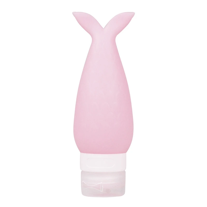 Pink Силиконовый пресс-бутылка эмульсионная бутылка пустая бутылка Суб Дорожная упаковка органайзеры небольшой емкости для пробников для лосьона шампунь - Цвет: Pink
