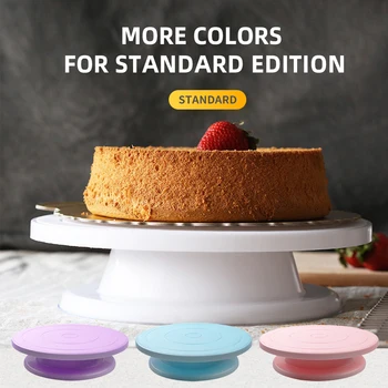 

Cake Stand Baking Tool Cream Cake Table Turntable Rotating Table Stand Base Turn Around Decorating Table DIY Baking Tool