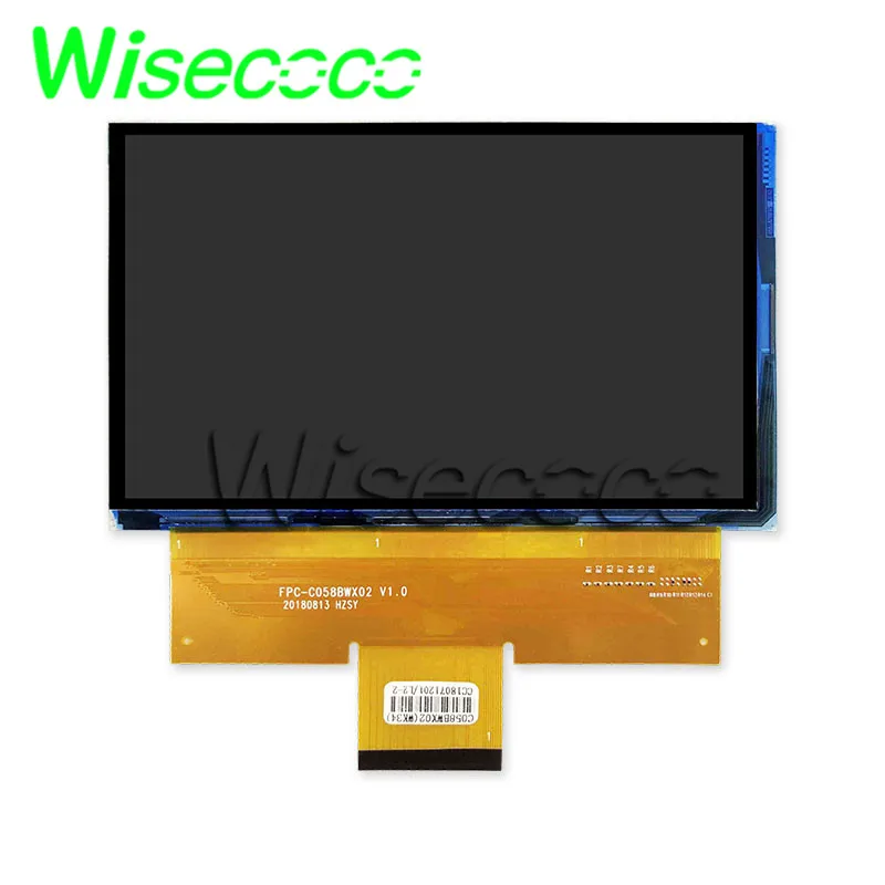 Wisecoco 5,8 дюймов проектор ЖК-экран C058GWW1-0 TM058JFHG01 HTP058JFHG02 дисплей панель для CL720 CL720D CL760