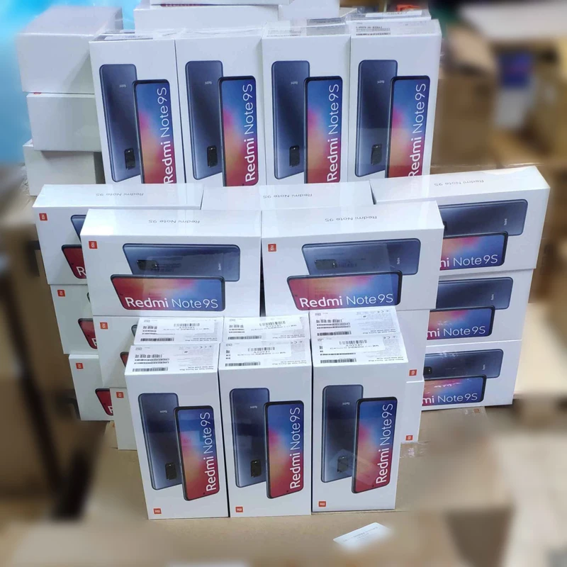 Глобальная версия Xiaomi Redmi Note 9S 9 S 6 ГБ 128 ГБ/4 64 Гб Смартфон Snapdragon 720 Octa Core 48MP AI четыре