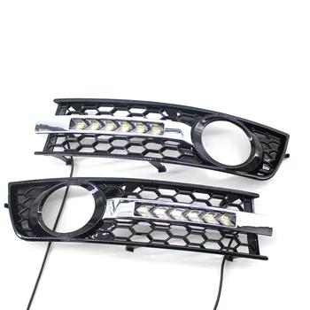 

Set Fog Lights Accessories Car 1 pair 10W 12V Daytime Running With Grille