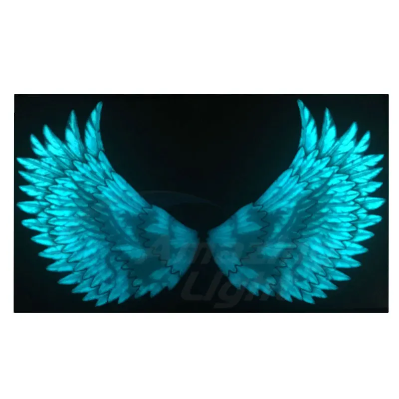Новые мигающие светодиоды для вечеринок Sound activatd мигающая el панель led панель с 4 шт. AAA инвертор