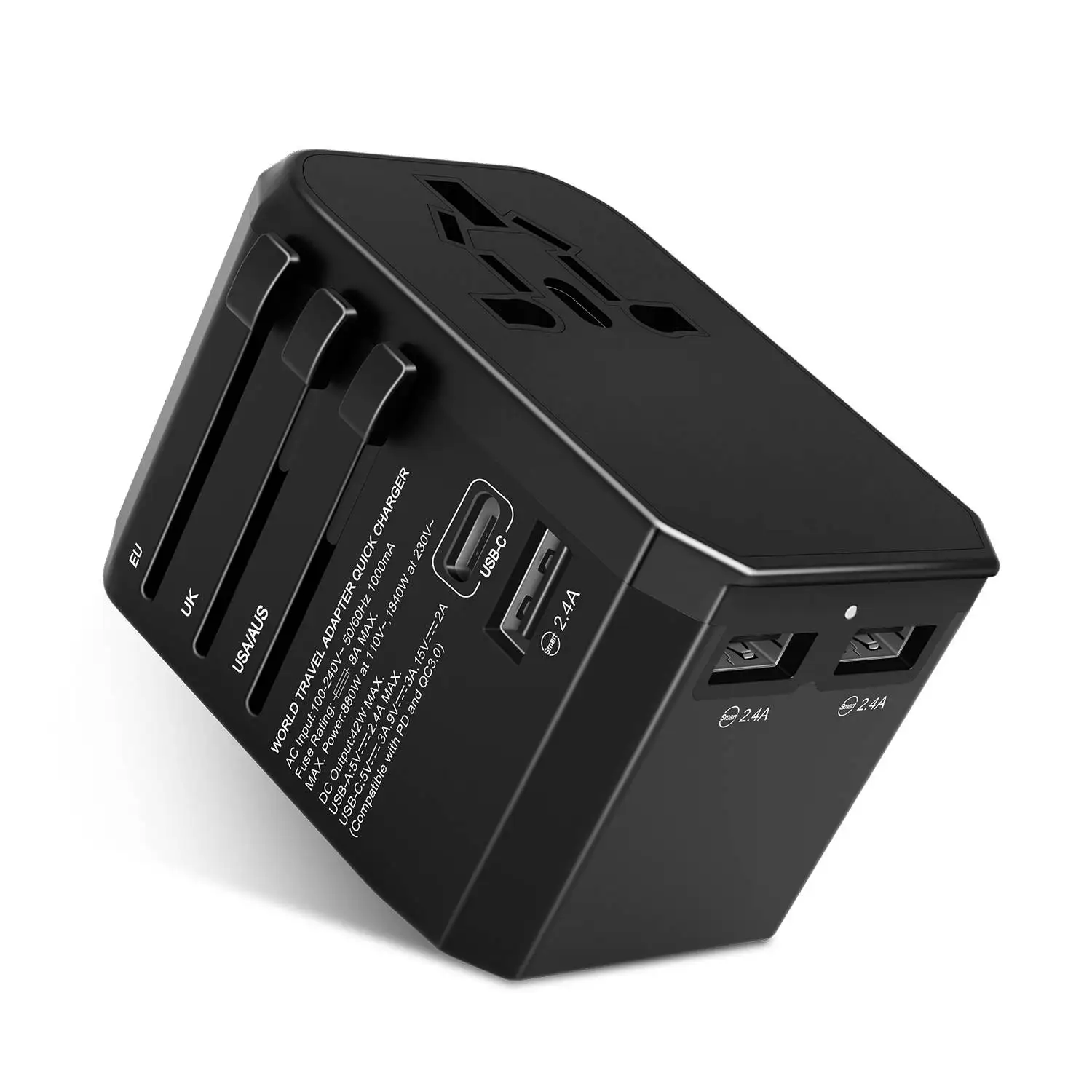 S SKYEE Wontravel JY 308PRO 45 Вт 3 USB + PD QC 3.0 многофункциональное зарядное устройство по всему