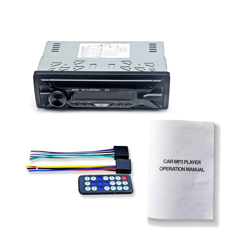 Автомагнитола LaBo 1din Авторадио Aux вход Bluetooth стерео радио MP3 мультимедийный плеер