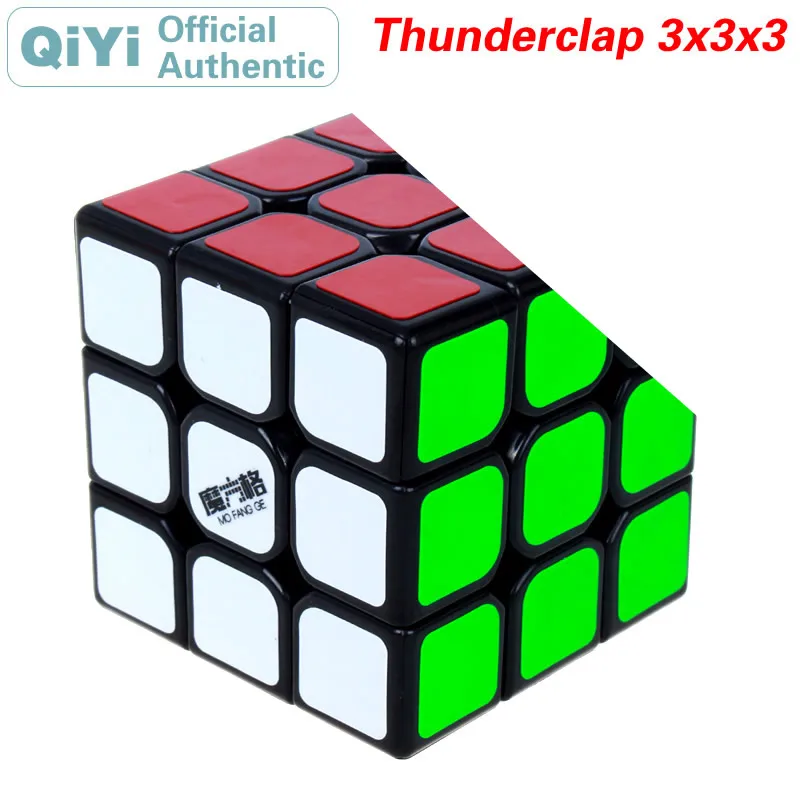 

QiYi Thunderclap 3x3x3 Magic Cube MoFangGe 3x3 Professional Competition Speed Puzzle Educational Toys For Children Kids Gift