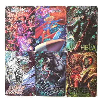 

26pcs/set Superman Spiderman Marvel DC Super Hero Toys Hobbies Hobby Collectibles Game Collection Anime Cards
