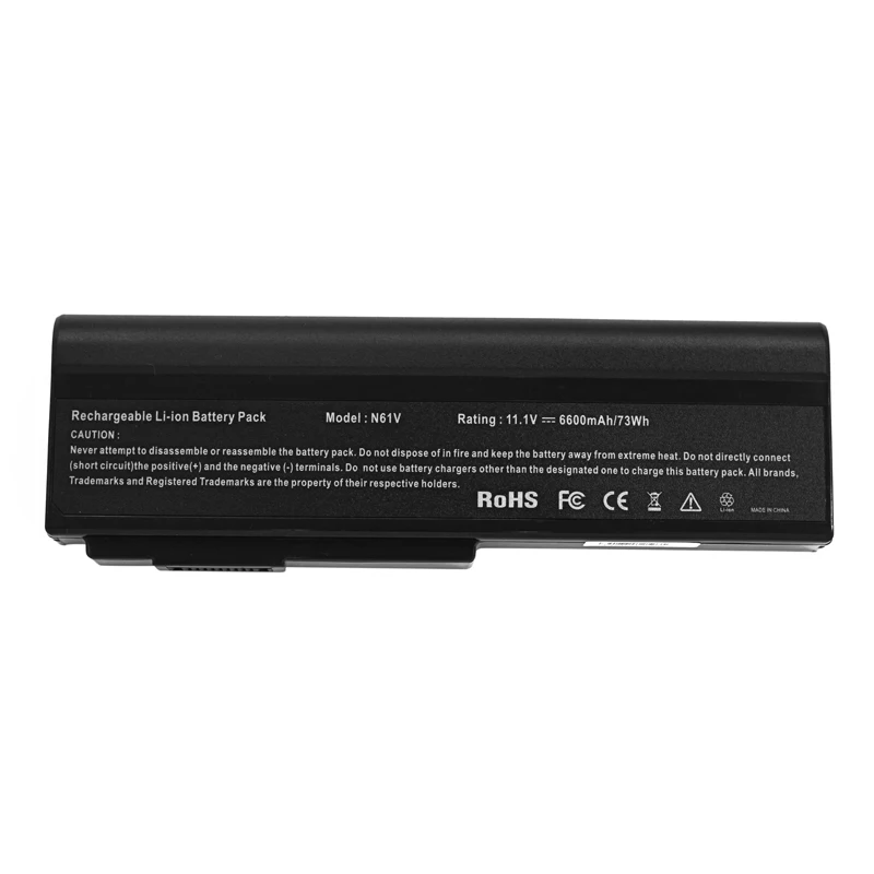 Apexway 6600 мАч аккумулятор для ноутбука Asus A32-M50 G50 G51 N43 N53 N61 X55 X57 X64 A32-N61 A32-X64 A33-M50 L062066 L072051 L0790C6